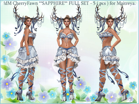 Second Life Marketplace - !dM CherryFawn 3 RARES + Bra , Panties